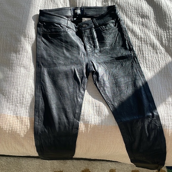 NWT Paige Leather pants - Picture 5 of 9